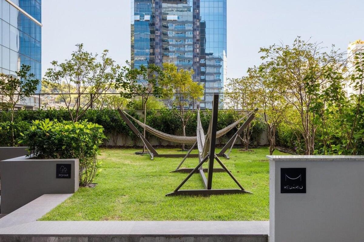 Appartement Apto em localização incrível no Centro, prédio com piscina e academia à Florianópolis Extérieur photo