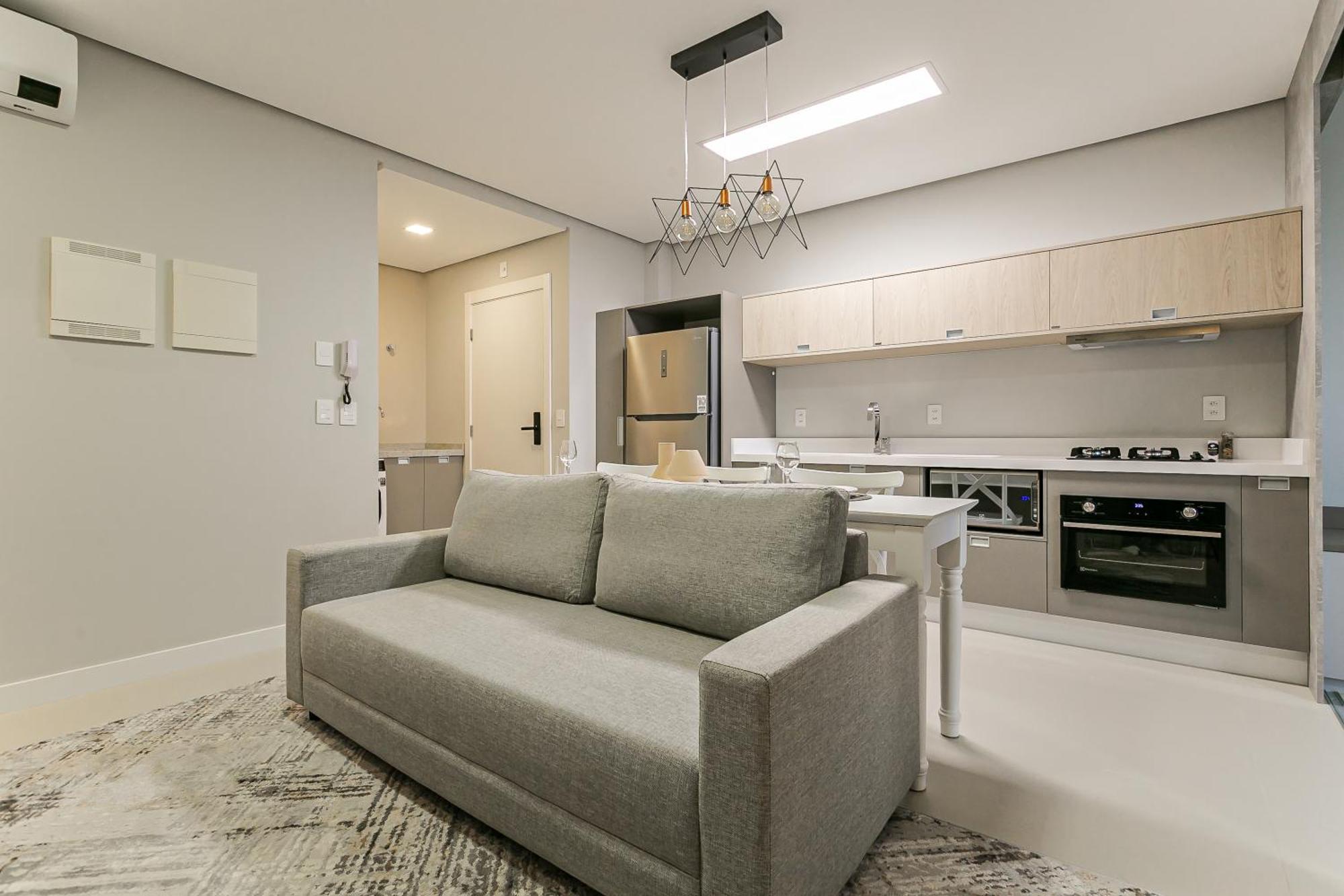 Appartement Apto em localização incrível no Centro, prédio com piscina e academia à Florianópolis Chambre photo