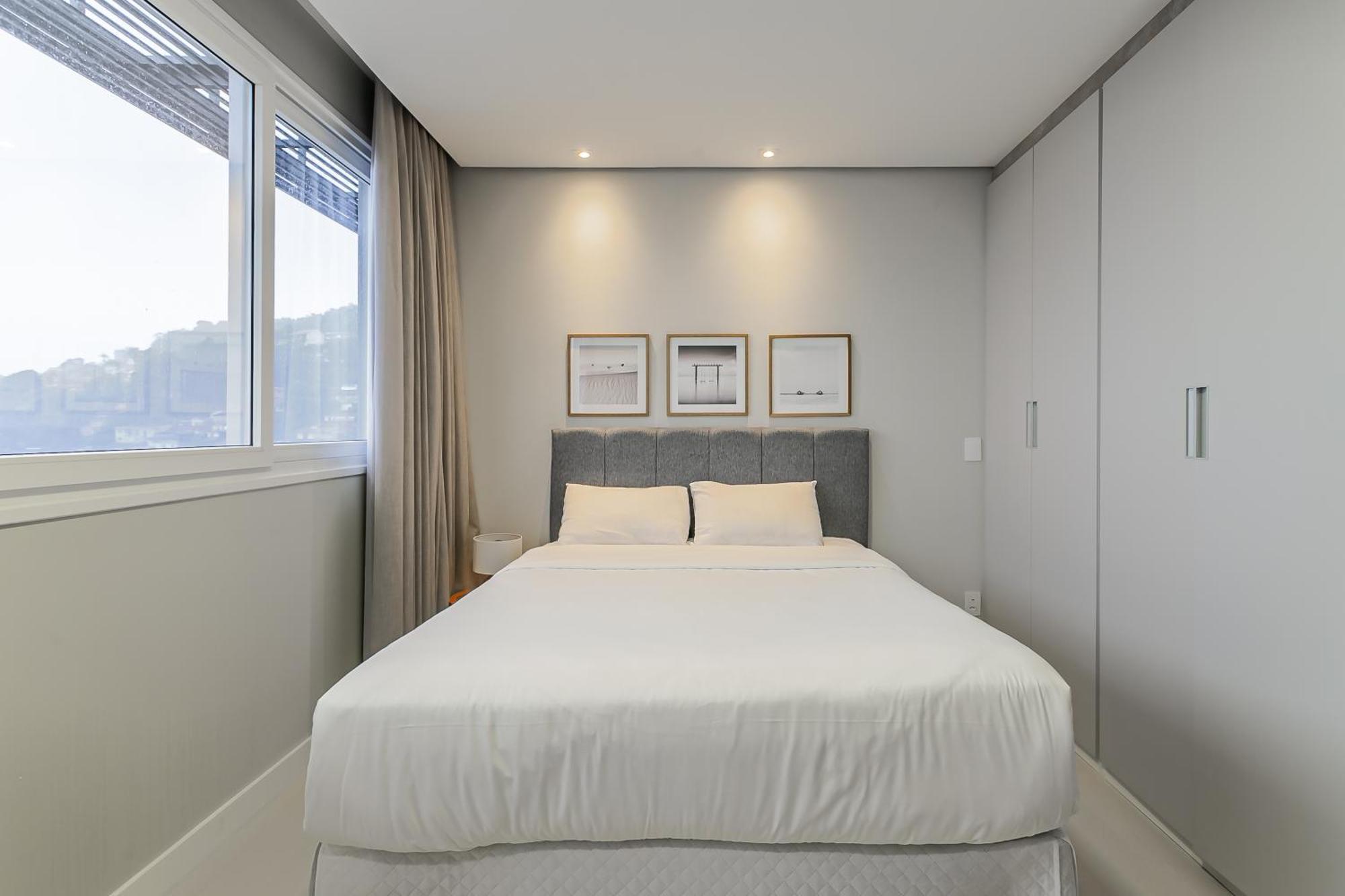 Appartement Apto em localização incrível no Centro, prédio com piscina e academia à Florianópolis Chambre photo