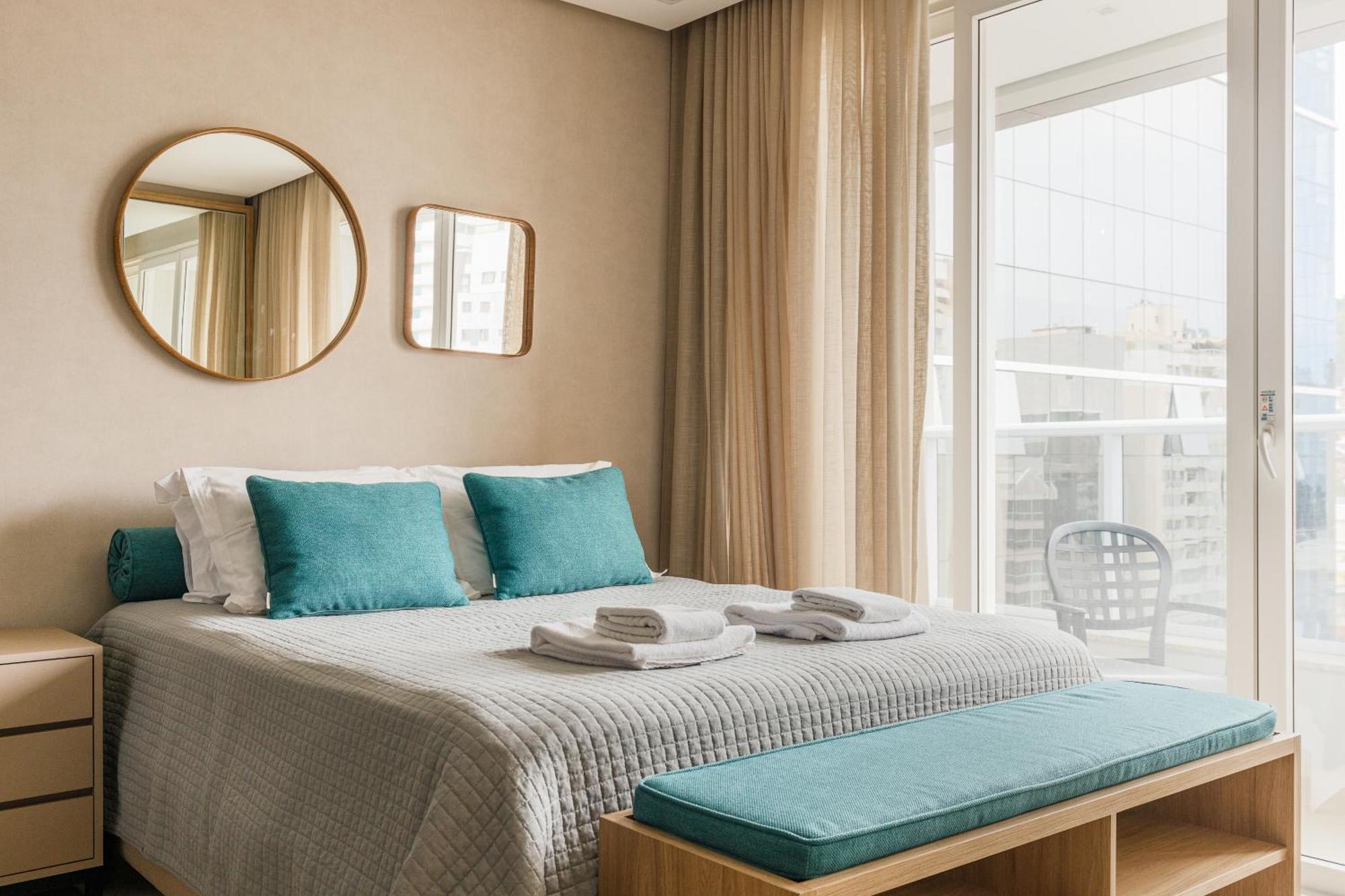 Appartement Apto em localização incrível no Centro, prédio com piscina e academia à Florianópolis Chambre photo